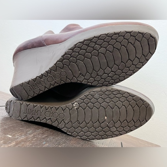 Jimmy Choo Britannia Chelsea Wedge Booties Boots size 39 Women’s US size 9 - Picture 9 of 9